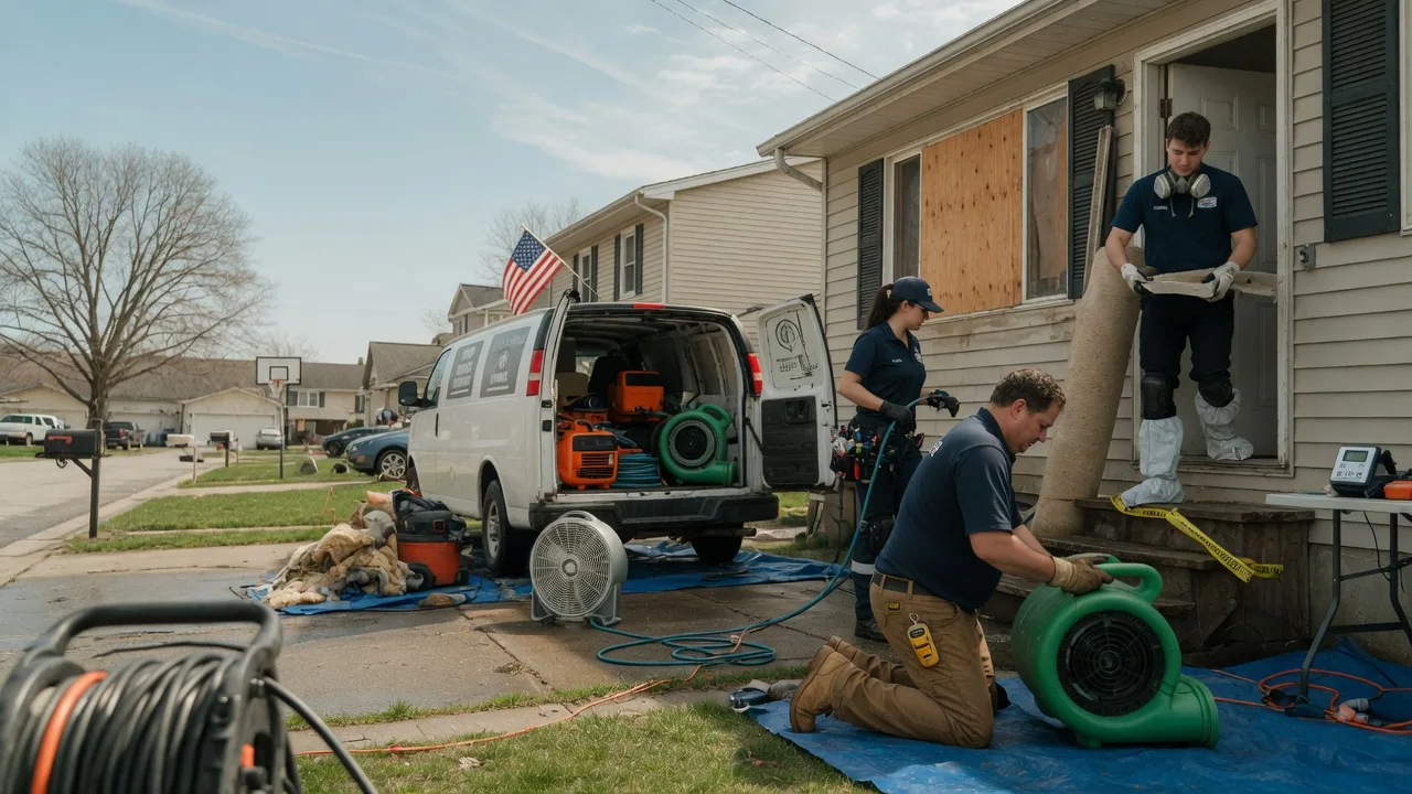 Water Damage Restoration in Mallie, KY near me